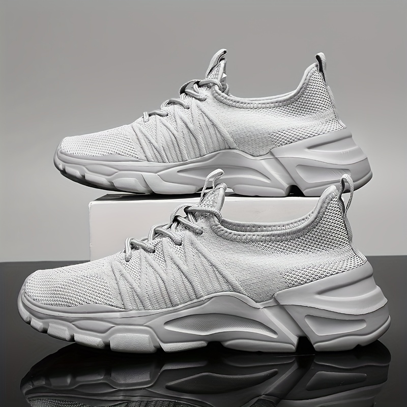 남성 패션 스포츠 신발 경량 메쉬 스니커즈 러닝화 미끄 - Shock Absorbing Gym Trainers 리뷰 및 가격